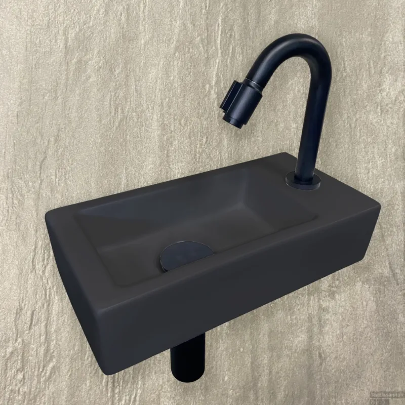 Fonteinset Wiesbaden Mini Rhea 36x18x9 cm Rechts Quartz Nu Kopen