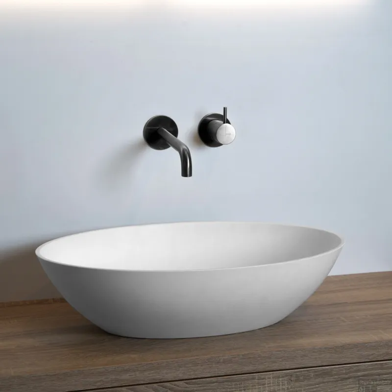 Koop Vandaag Waskom Loutro Adela Rechthoek 57x40.5x13.5 cm Hoogglans Wit