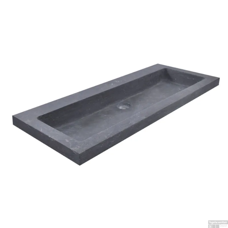 Merkproduct Wastafel Hardsteen Wiesbaden 100x46x5 cm (1 kraangat)