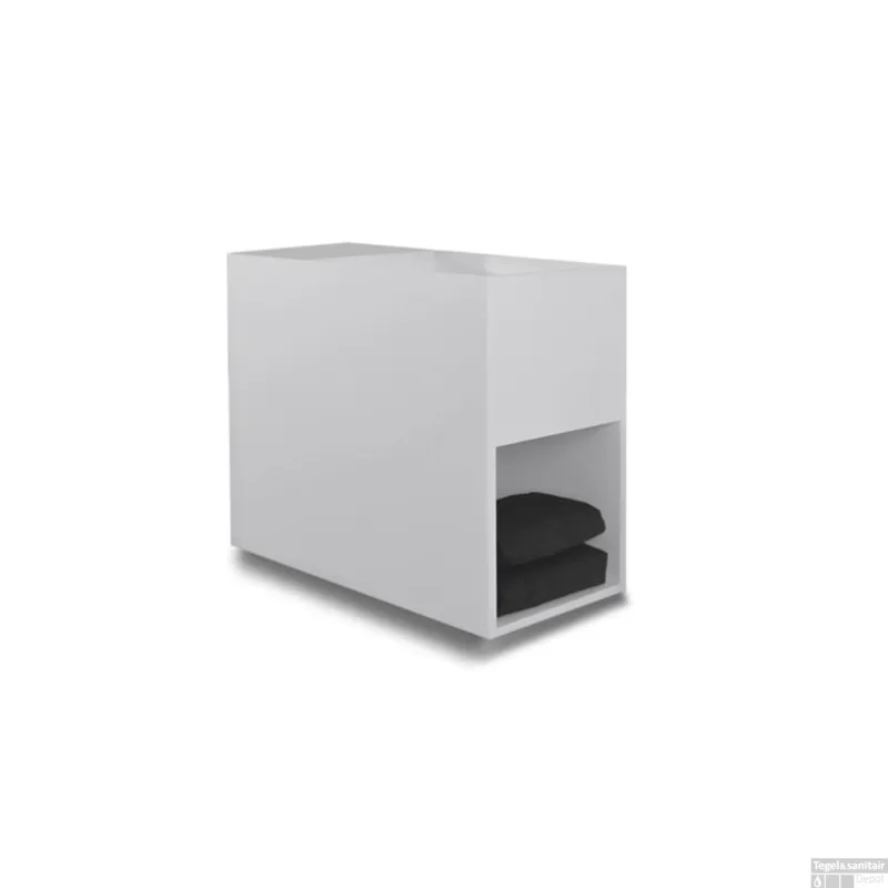 Fontein EH Design Vicenza Solid Surface 400x220x360 mm Mat Wit Laatste Versie