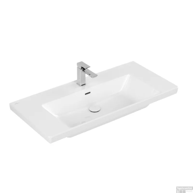 Alleen Vandaag Wastafel Villeroy & Boch Subway 3.0 47x100x16.5 cm Wit
