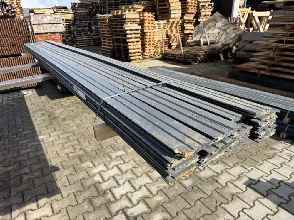 Bundel 330 - Douglas Channelsiding Grijs Gespoten 18-130mm 3900 mm - kavel 330 Goedkoop