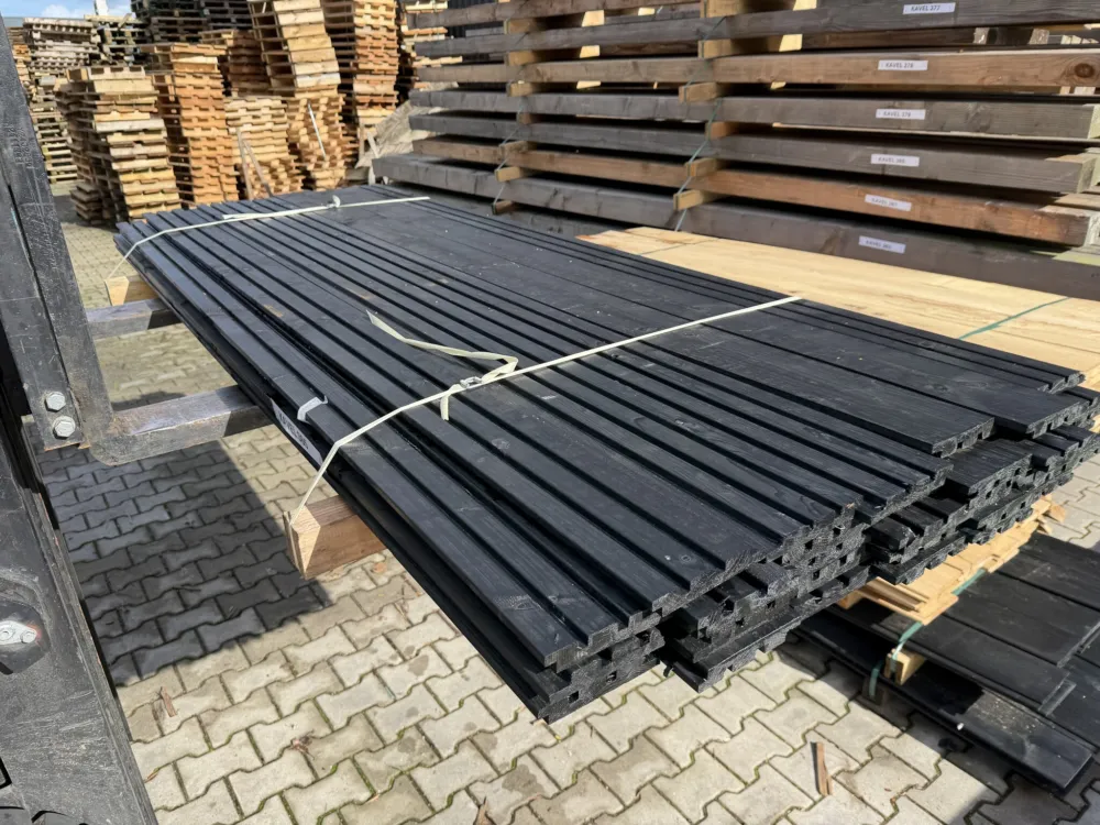 Lage Prijs Bundel 365 - Rhombus Triple Profiel Zwart Gespoten 2500 mm - kavel 365