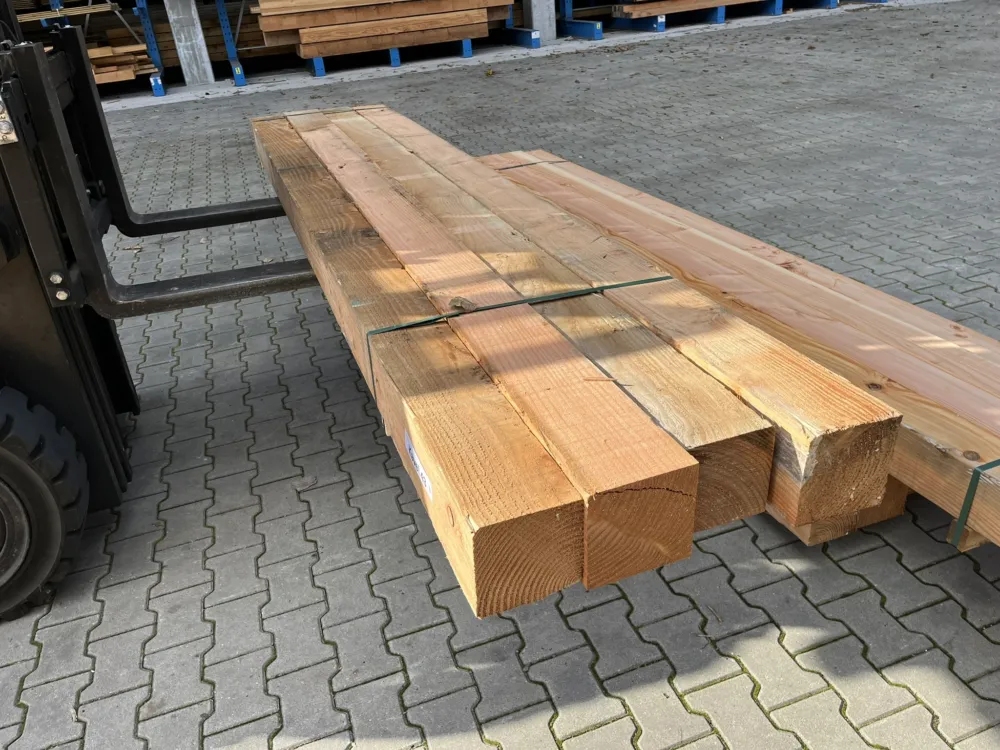 Bundel 43 - Douglas Balken 150x150x3000 mm - kavel 43 Beste Prijs