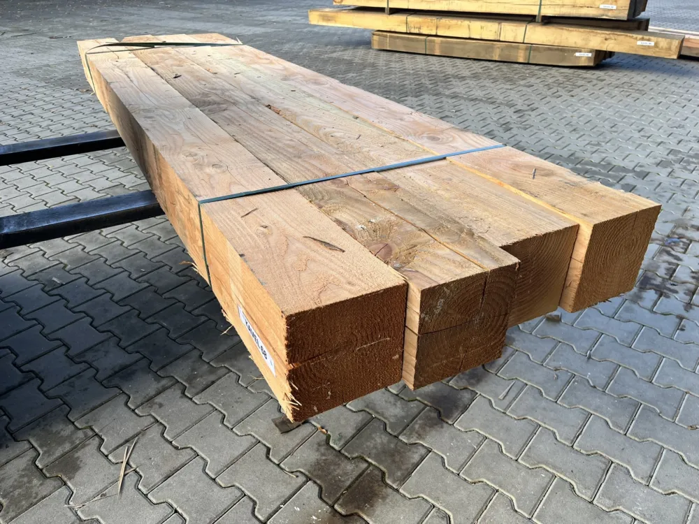 Bundel 68 - Douglas Balken 200x200x3000 mm - kavel 68 Direct Verzonden