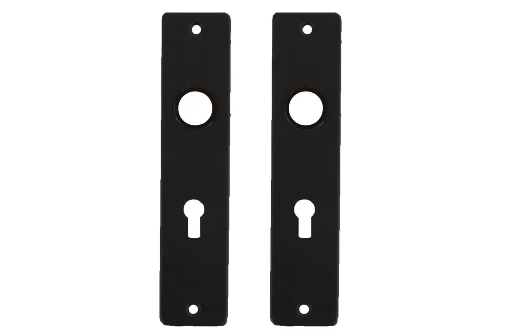 Kortschild type 180/41 t.b.v. PC-maat 55 F1 zwart - Standaard Goedkoop