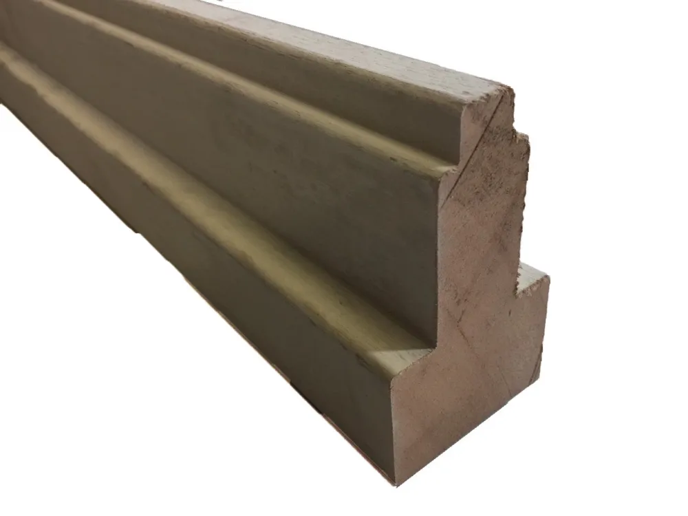 Kozijnhout tussenstijl 66 x 110 mm wit gegrond - Tussenstijl 590 cm Snelle Levering