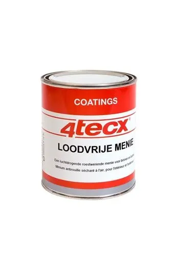 Snelle Levering 4tecx loodvrije menie Oranje - 4tecx loodvrije menie Oranje 0.75l