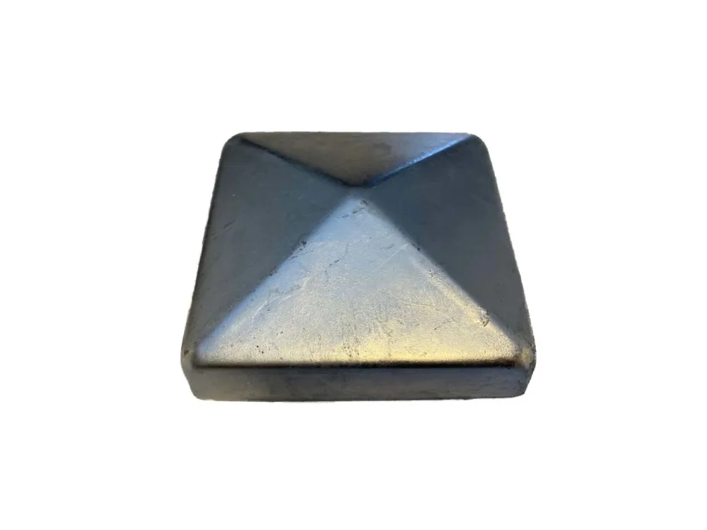 Koop Online Piramide afdekkap voor bescherming van houten palen - Afdekkap|71x71mm