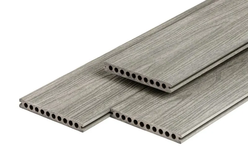Weekendaanbieding PuraShield Semi-Massief Brede Composiet Vlonderplank Light Grey 23x210mm - Pura Shield Brede Vlonderplank 23x210mm Light Grey Semi-Massief