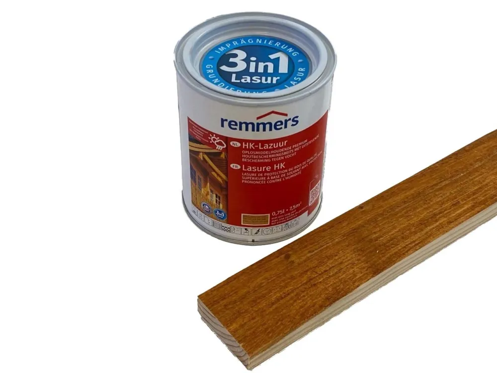 Remmers HK lazuur beits Lariks 0,75 of 2,5L - Remmers HK lazuur0.75 liter Laatste Kans