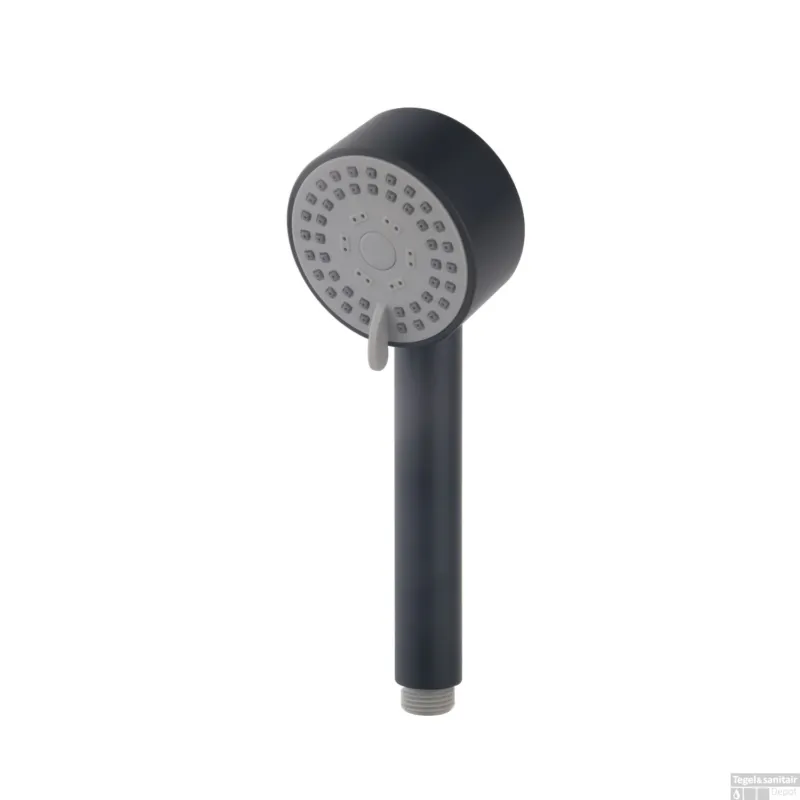 Betrouwbaar Handdouche Verstelbaar Wiesbaden Cadans 23,3x8,1 cm Mat Zwart
