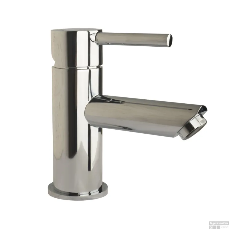 Betrouwbaar Wastafelkraan BWS Karsten Laag Model Verchroomd Messing