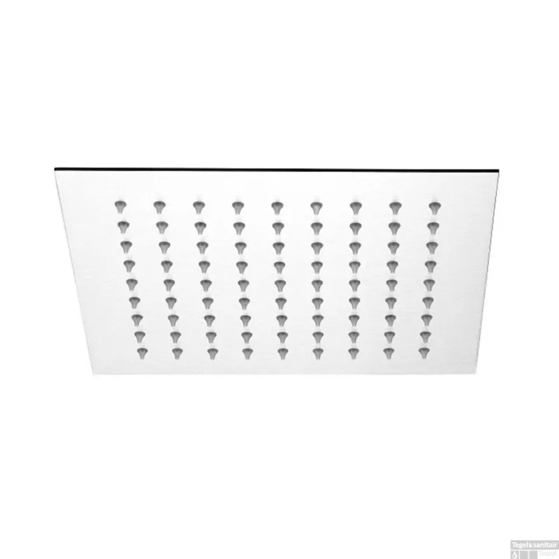 Koop Vandaag Douchekop Schutte Strasbourg Vierkant 20cm RVS Chroom