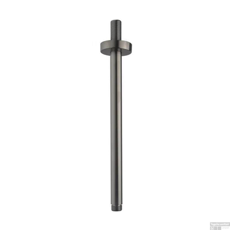Alleen Vandaag Douche-Arm Wiesbaden Luxe Rond Plafondbevestiging 30 cm Gunmetal