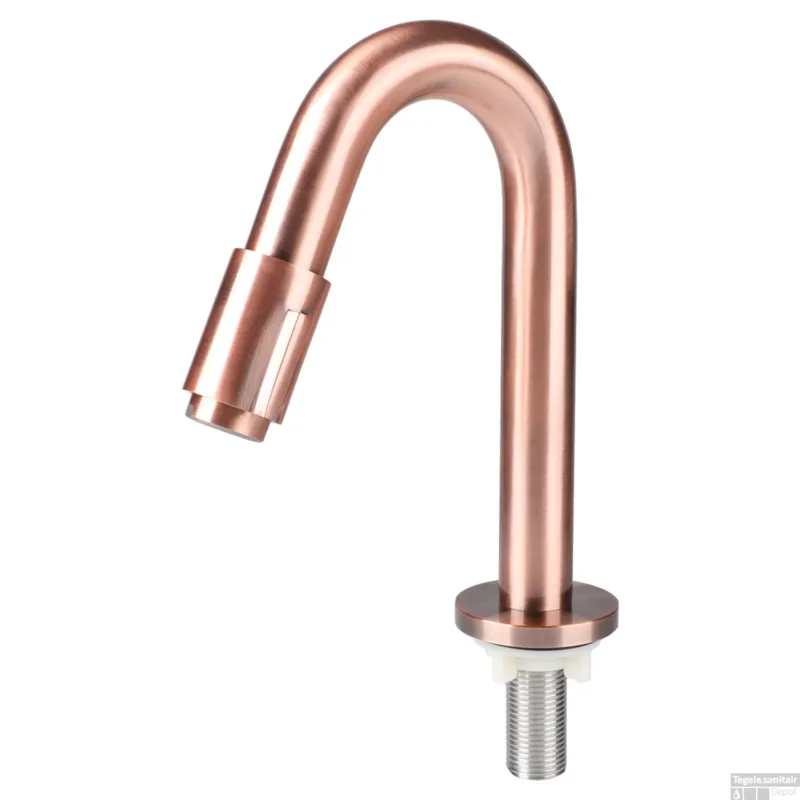 Koudwaterkraan Differnz Bow 19 cm Rood Koper Veilige Betaling