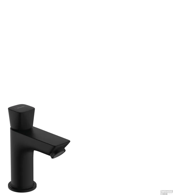 Hansgrohe Logis toiletkraan 80 voor koud water zonder afvoer, mat zwart Nu Kopen