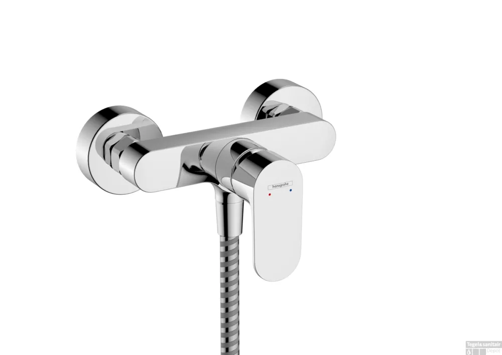 Hansgrohe Rebris S ééngreeps douchemengkraan opbouw met 2 flow rates, chroom Korting