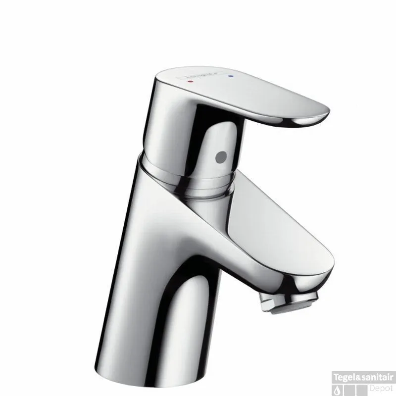 Hansgrohe Focus Wastafelkraan Met Ketting Chroom Premium