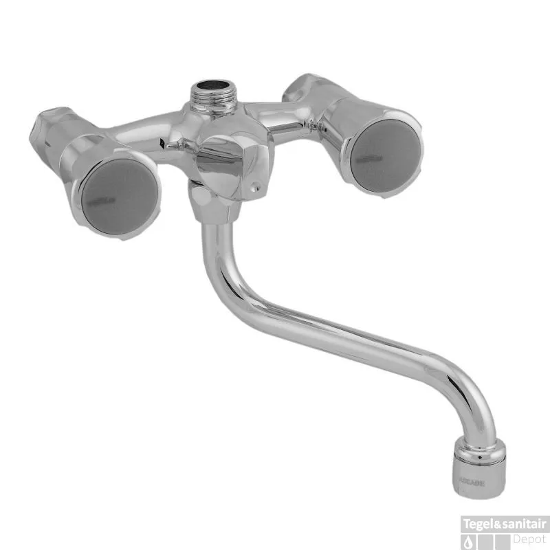 Lage Prijs Venlo Nimbus Ii Messing Eco Douchekraan 12 Cm.met Onderuitloop Chroom