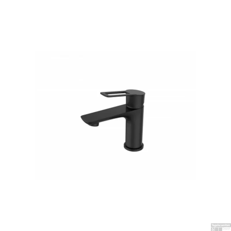 Koop Vandaag Sanimar Nero Lavabo Wastafelkraan 15.5x11.7 cm Messing Zwart