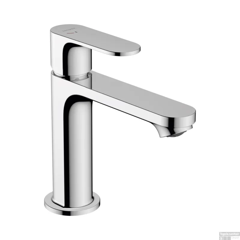 Laatste Kans Wastafelmengkraan HansGrohe Rebris S Eengreeps 110 CoolStart EcoSmart+ Met Trekwaste Chroom