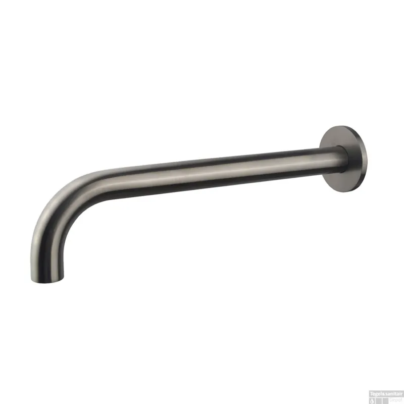 Inbouwuitloop Wiesbaden Rond 30 cm 1/2‘‘ Gunmetal Fabrieksprijs