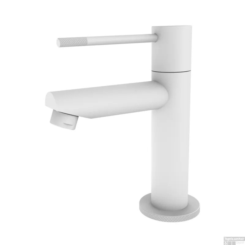 Dagaanbieding Toiletkraan Best Design White-Ribera Uitloop Recht 14 cm 1-hendel Mat Wit