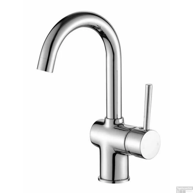 Koop Online Wastafelkraan Best Design Angely 24 cm Draaibare Uitloop Chroom