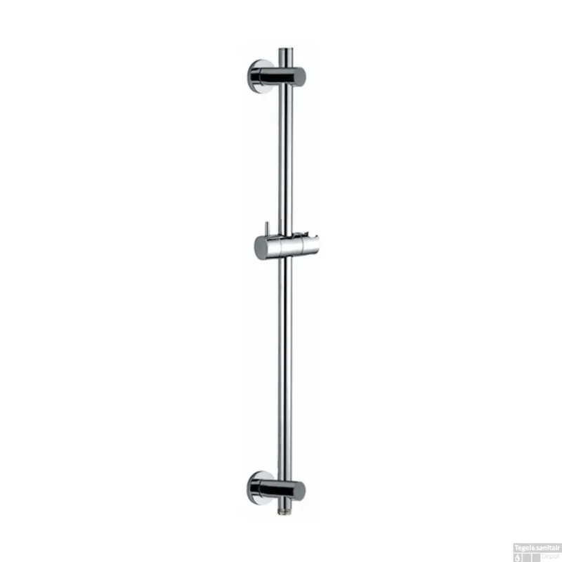 BWS Glijstang Rond Met Wateruitgang 66cm Chroom Lage Prijs