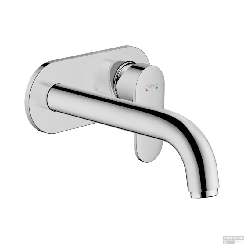 Inbouw Wastafelmengkraan HansGrohe Vernis Blend 2-gats Eengreeps Voor Wandmontage Chroom Voordeelprijs