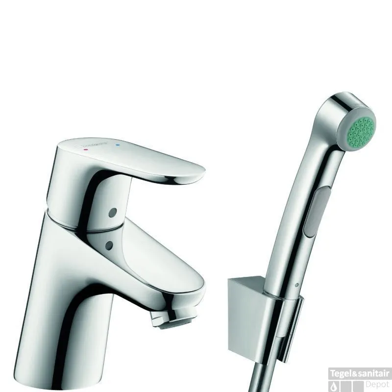 Hansgrohe Focus 70 Bidetkraan Met Handdouche Chroom Lage Kosten