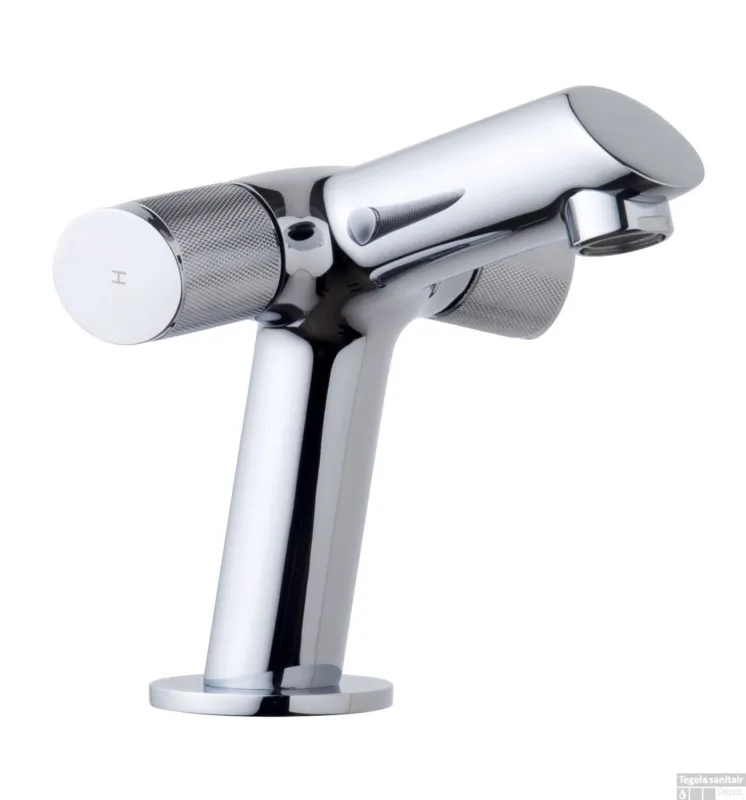 Lage Prijs Wastafelkraan Concorde met Clickwaste Chroom