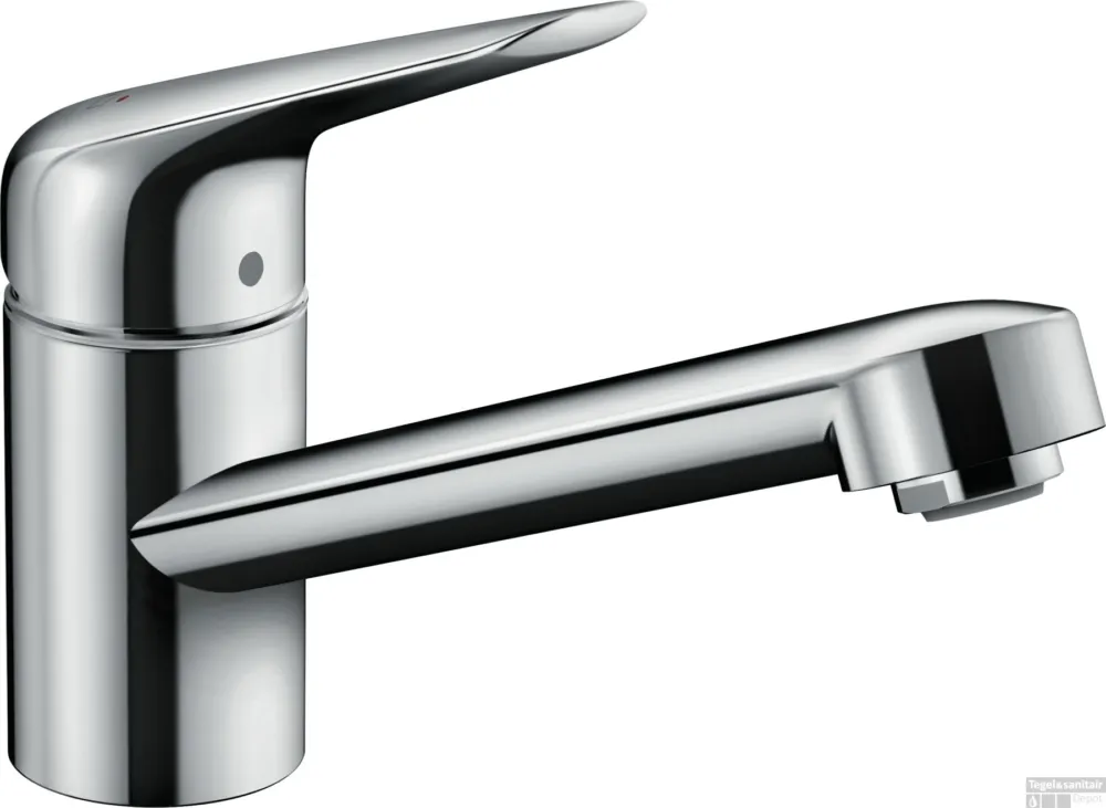 Favoriet Hansgrohe Focus M42 ééngreeps keukenmengkraan 100 met CoolStart en EcoClick, chroom