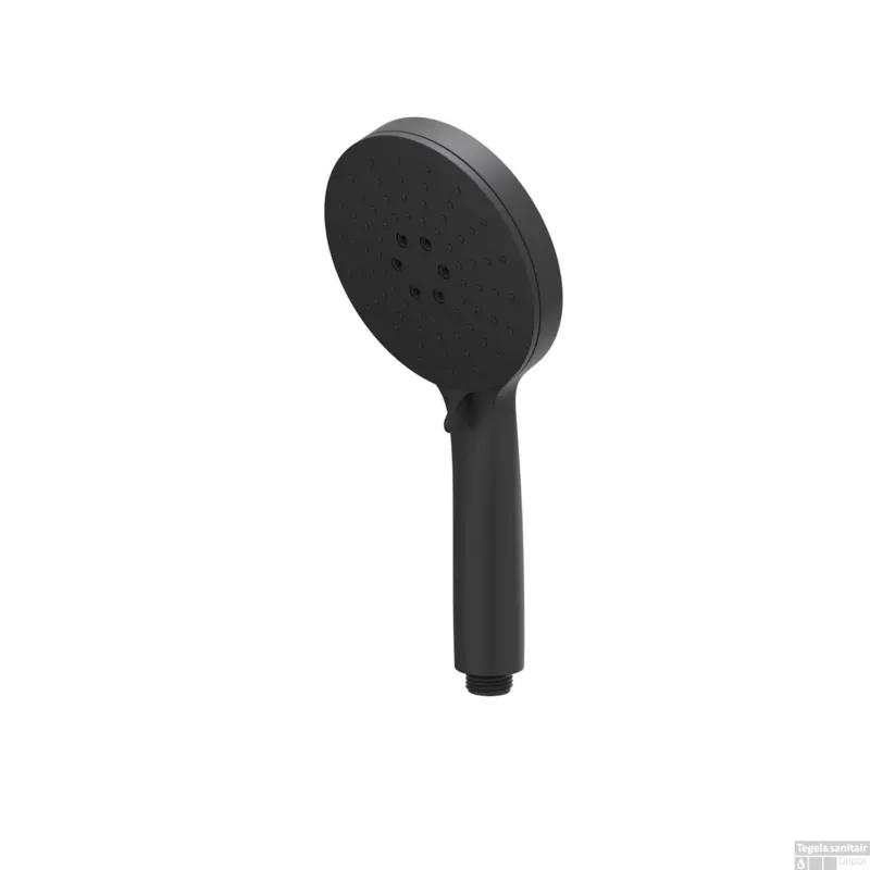 Handdouche IVY Verstelbaar 3-Standen met Antikalk Nozzels van ABS Kunststof Mat Zwart PED Speciale Aanbieding