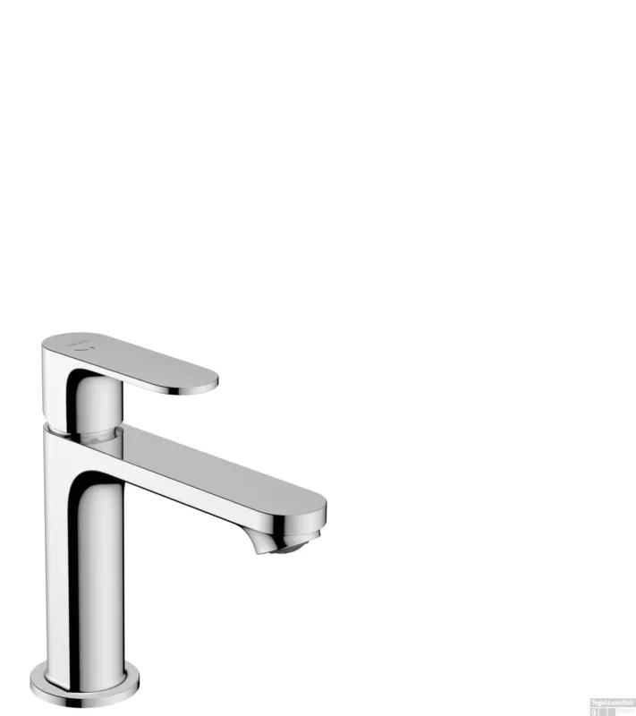 Hansgrohe Rebris S ééngreeps wastafelmengkraan 110 CoolStart met PopUp trekwaste metaal, chroom Express Levering