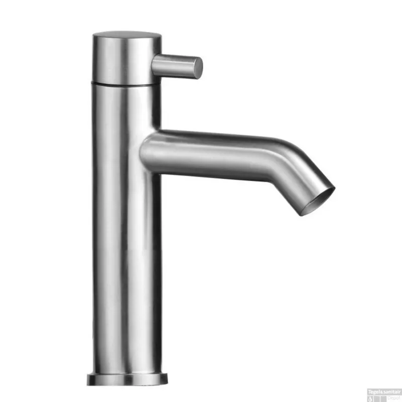 Fonteinkraan Sanilux Opbouw Laag 16 cm RVS Nu Kopen