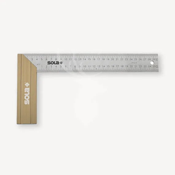 Winkelhaak | sola | 250x145 mm | alu/rvs Merkproduct