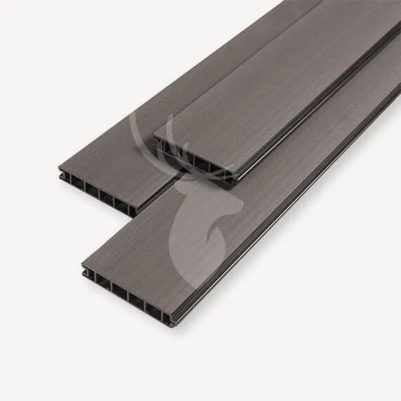 Duofuse composiet rabatdeel | graphite black | 180 cm Finale Uitverkoop
