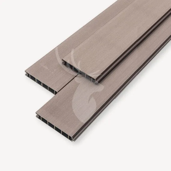Duofuse composiet rabatdeel | wengé brown | 180 cm Seizoensaanbieding
