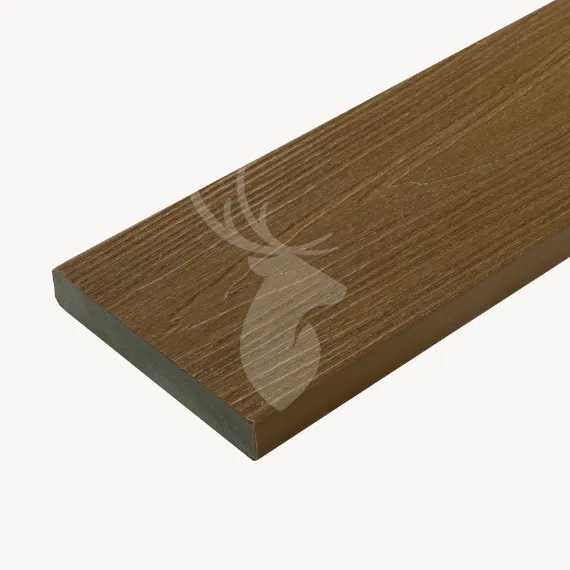 FSC 100% Fiberdeck premium kantplank | Teak | 300 cm Rechtstreeks Van De Fabrikant