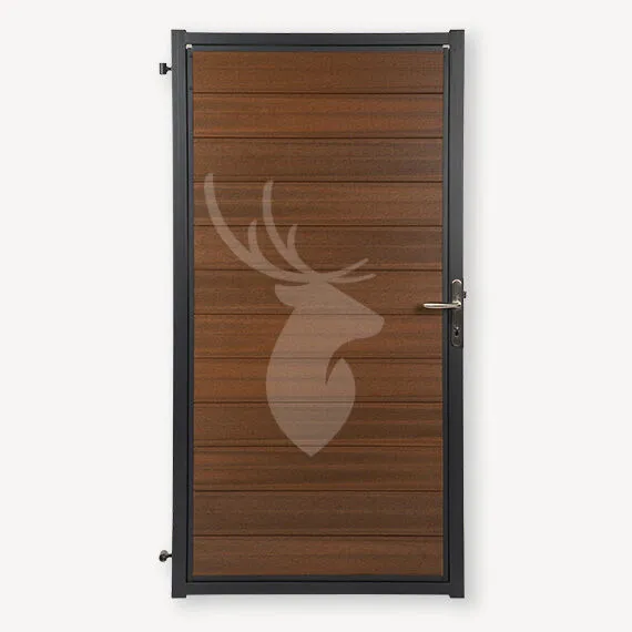 Betaalbaar Velufence poort Fiberdeck FB ipé brown | Antra 190x100cm Re