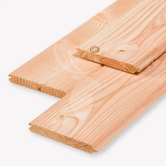 Douglas dakbeschot | blank | 1,8x14,5 cm | 300 cm Lage Prijs