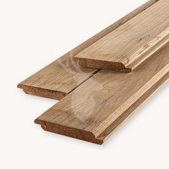 Speciale Aanbieding Eiken halfhout rabat | KD gedroogd | 1,8x13 cm | 225 cm