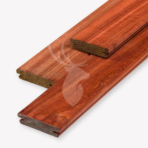 Meest Verkocht Padouk vlonderplank b-fix | 2,1x9 cm | 335 cm