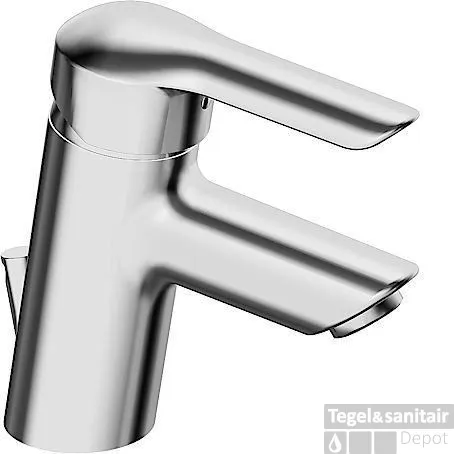 Hansa Vantis Wastafelkraan Met Waste Sprong 102 Mm. Chroom Fabrieksprijs