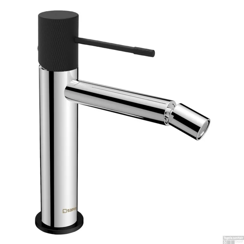 Bidet Mengkraan Sapho Solaris Chroom/Mat Zwart Koopje