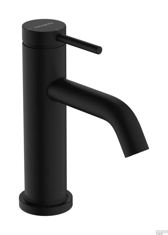 Bestel Nu Hansgrohe Tecturis S 80 CoolStart ééngreeps wastafelmengkraan met PopUp trekwaste, mat zwart