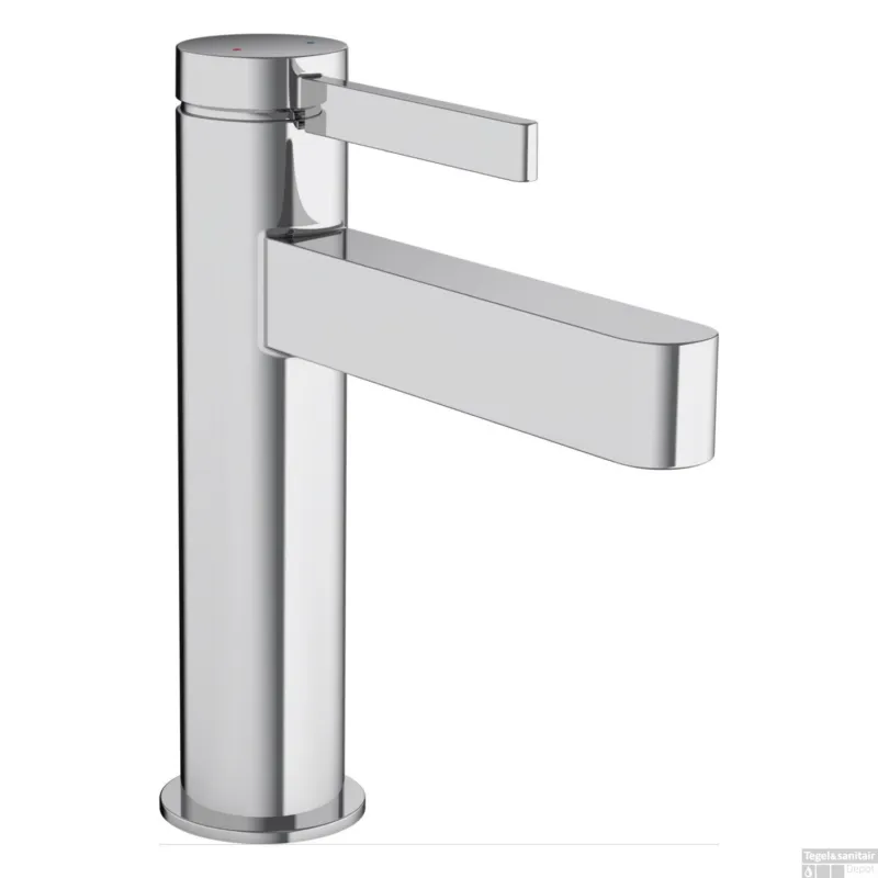 Korting Wastafelmengkraan Finoris HansGrohe Eengreeps 110 met Pop-up Trekwaste Chroom