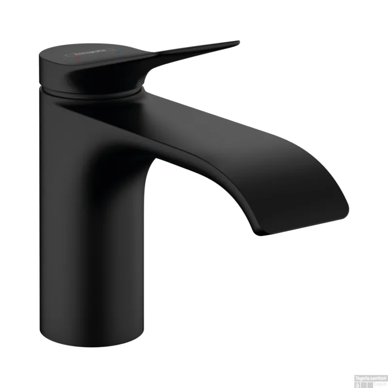 Seizoensaanbieding Wastafelmengkraan HansGrohe Vivenis Eengreeps 80 Zonder Afvoer Mat Zwart